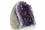 Free-Standing Amethyst Crystal Cluster - Uruguay #343773-1
